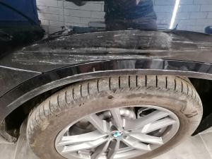 Удаление царапины/притира с кузова автомобиля BMW X3