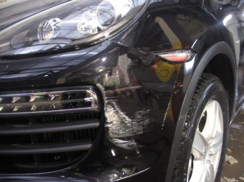 Локальный кузовной ремонт и защита кузова Porsche Cayenne V8 TDI  2013