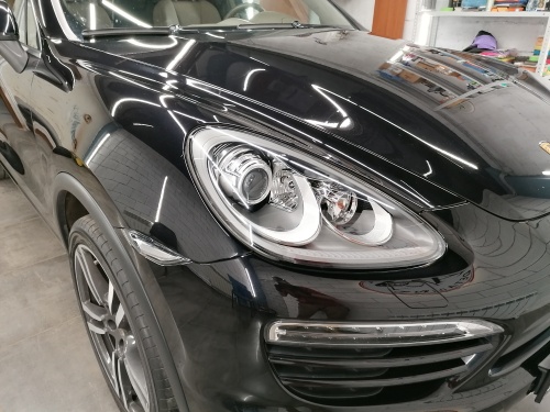 Porsche Cayenne 2013 - полировка кузова и защитное покрытие