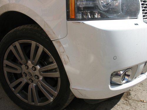 Локальный кузовной ремонт Range Rover 2011