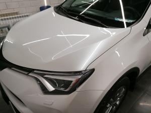 Toyota Rav-4 2017 - подготовка кузова и нанесение покрытия