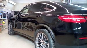 Mercedes GLC 2017 - полировка и защита кузова кварцевым покрытием