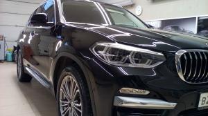 Новый BMW X3 - нанесение многослойного защитного керамического покрытия 